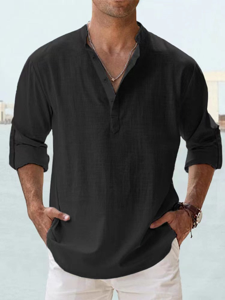 Mason™ | Breathable Linen Shirt 1