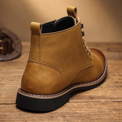 Men's Ankle Work Boots | Lace Up Support & Durability 6