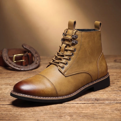 Men's Ankle Work Boots | Lace Up Support & Durability 1