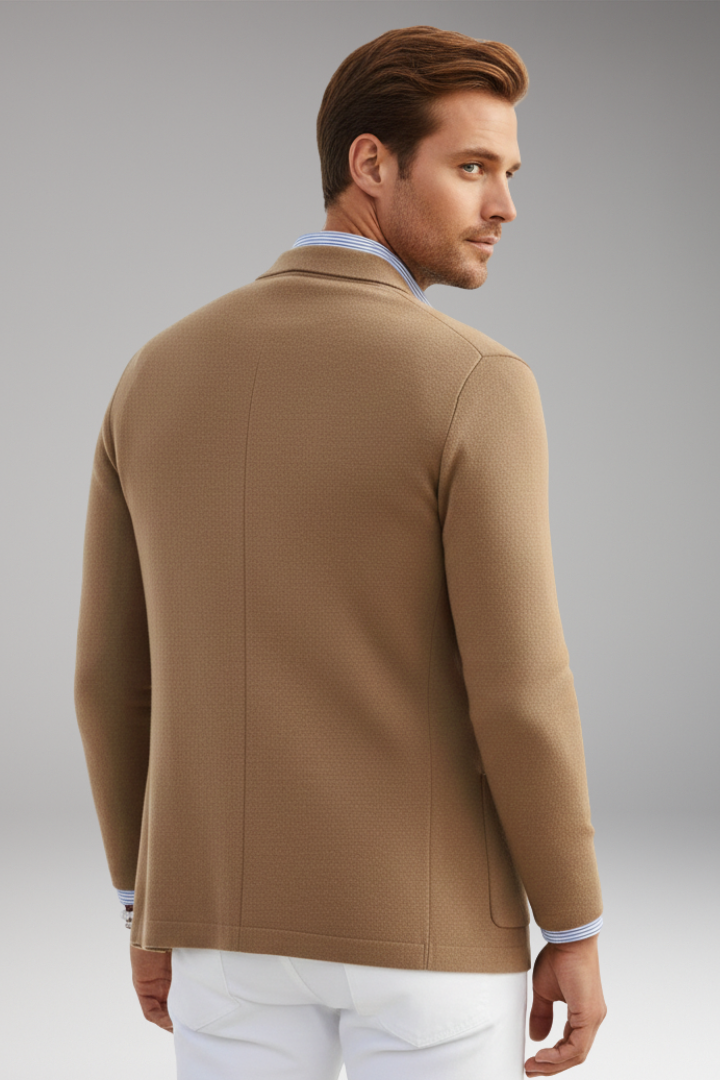 Men's Knit Blazer | Smart Casual Comfort 5