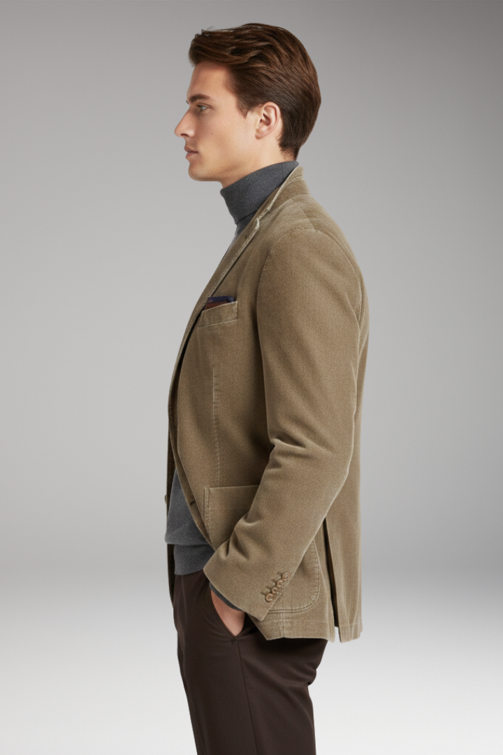 Men's Blazer | Notched Lapel & Structured Fit 3