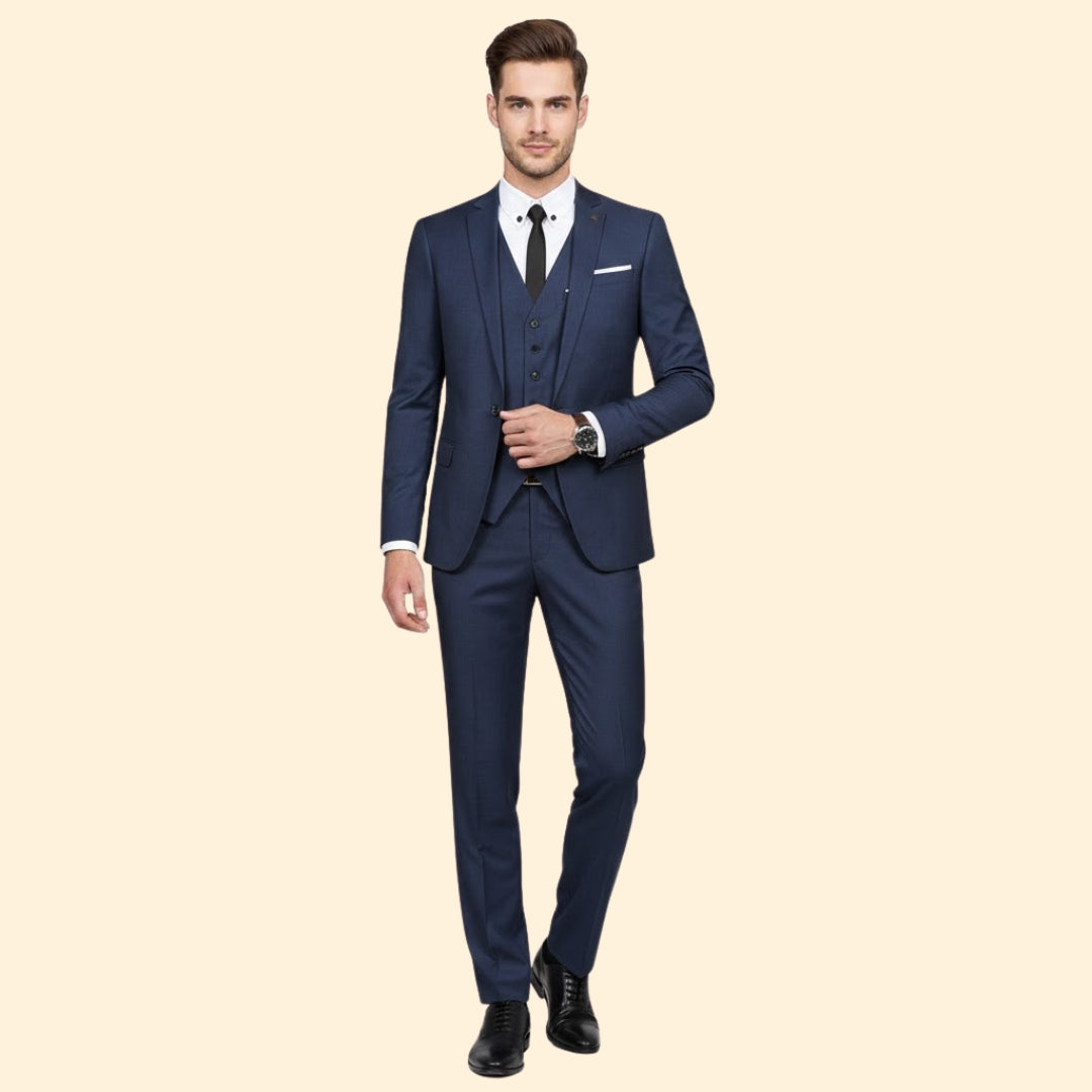 Men's Three-Piece Suit | Tailored Fit & Breathable 8