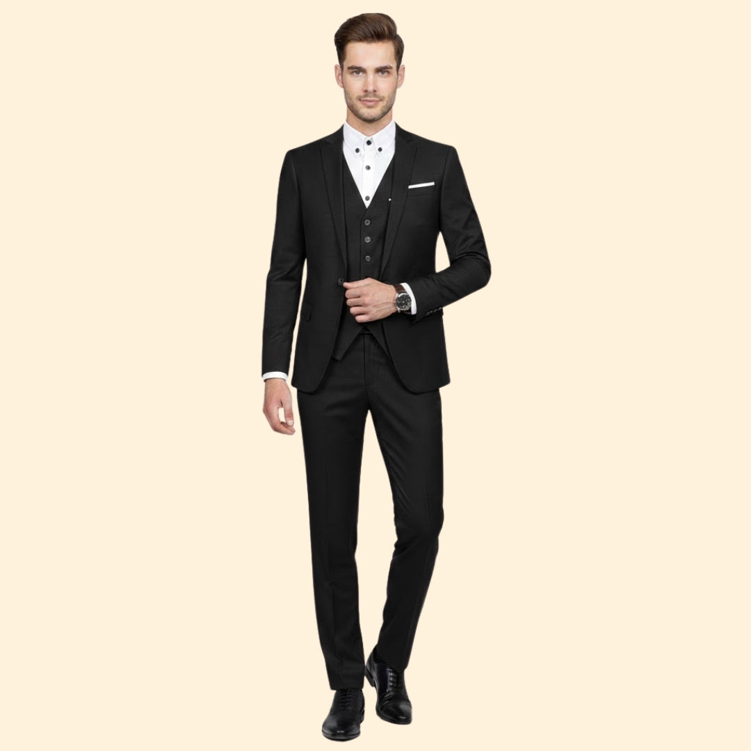 Men's Three-Piece Suit | Tailored Fit & Breathable 6