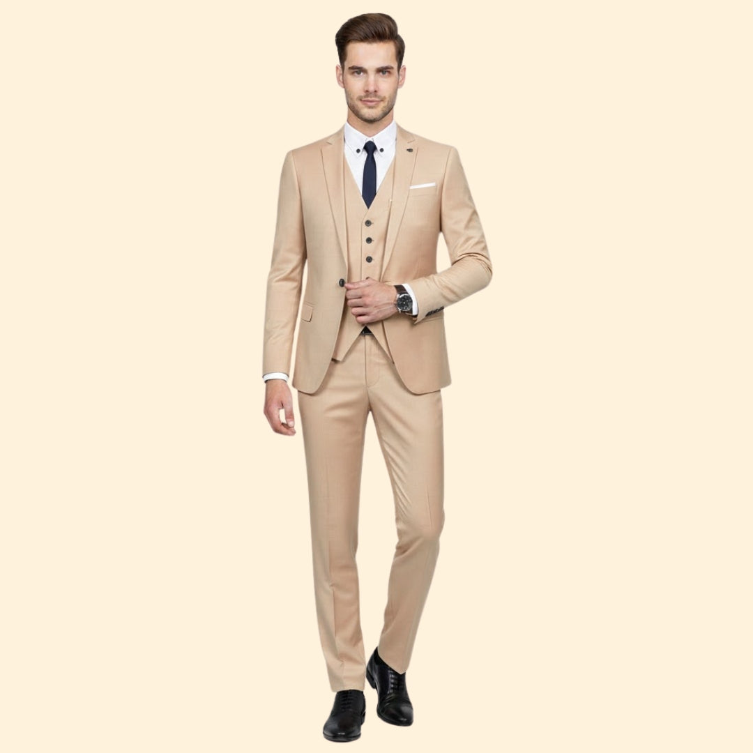 Men's Three-Piece Suit | Tailored Fit & Breathable 10