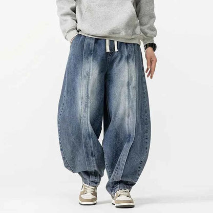 Men's Baggy Barrel Jeans 0