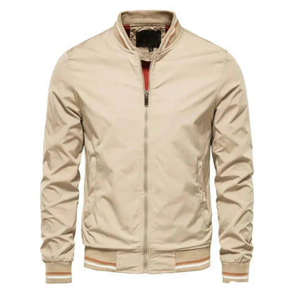 Men's Bomber Jacket | Lightweight & Zip Closure | Casual & Evening Wear | Voxeya 4