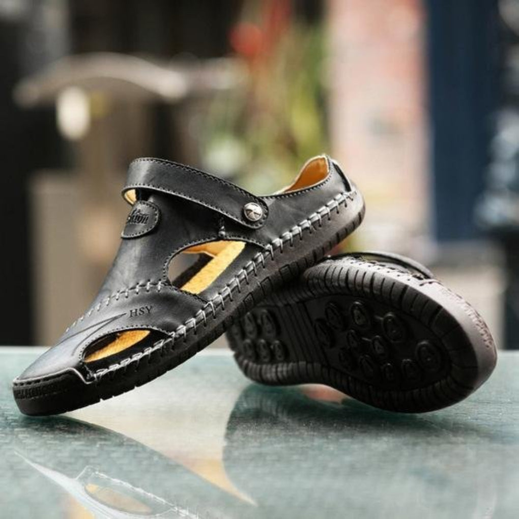 Men’s Breathable Leather Sandals 1