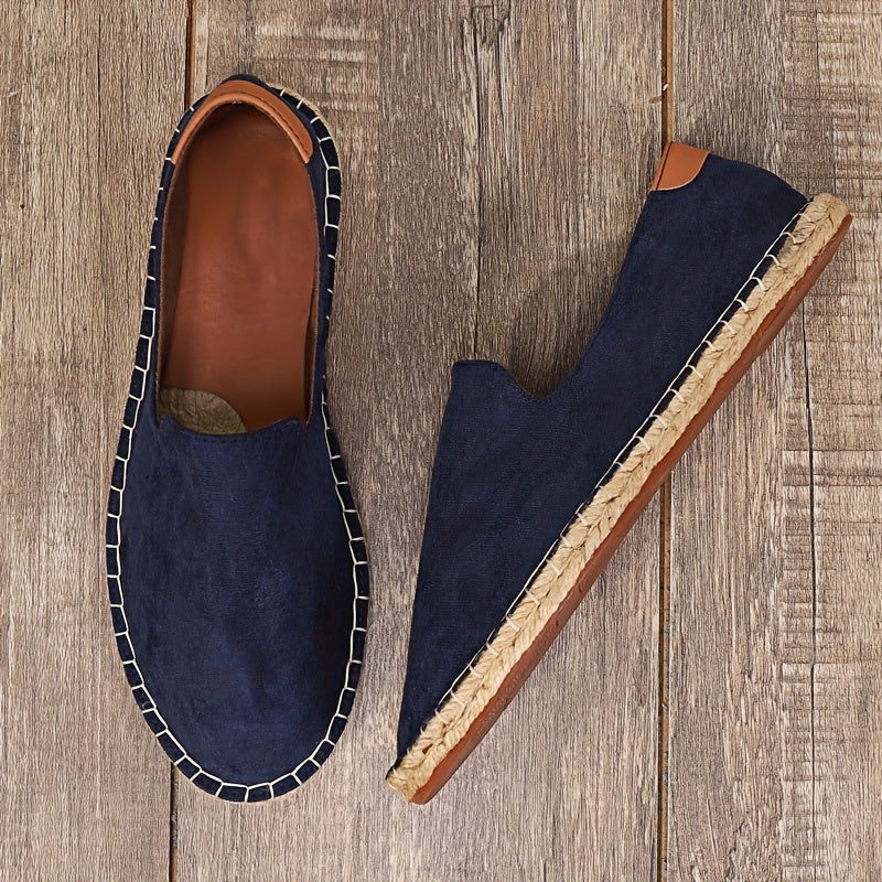 Men’s Canvas Slip On Espadrille Summer Loafers 0