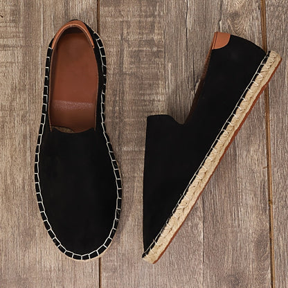Men’s Canvas Slip On Espadrille Summer Loafers 2