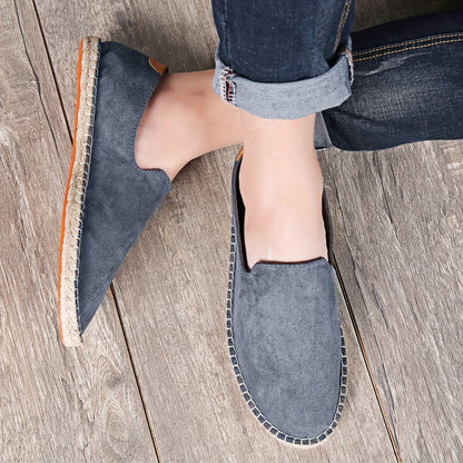 Men’s Canvas Slip On Espadrille Summer Loafers 3