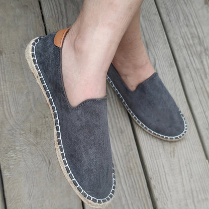Men’s Canvas Slip On Espadrille Summer Loafers 6