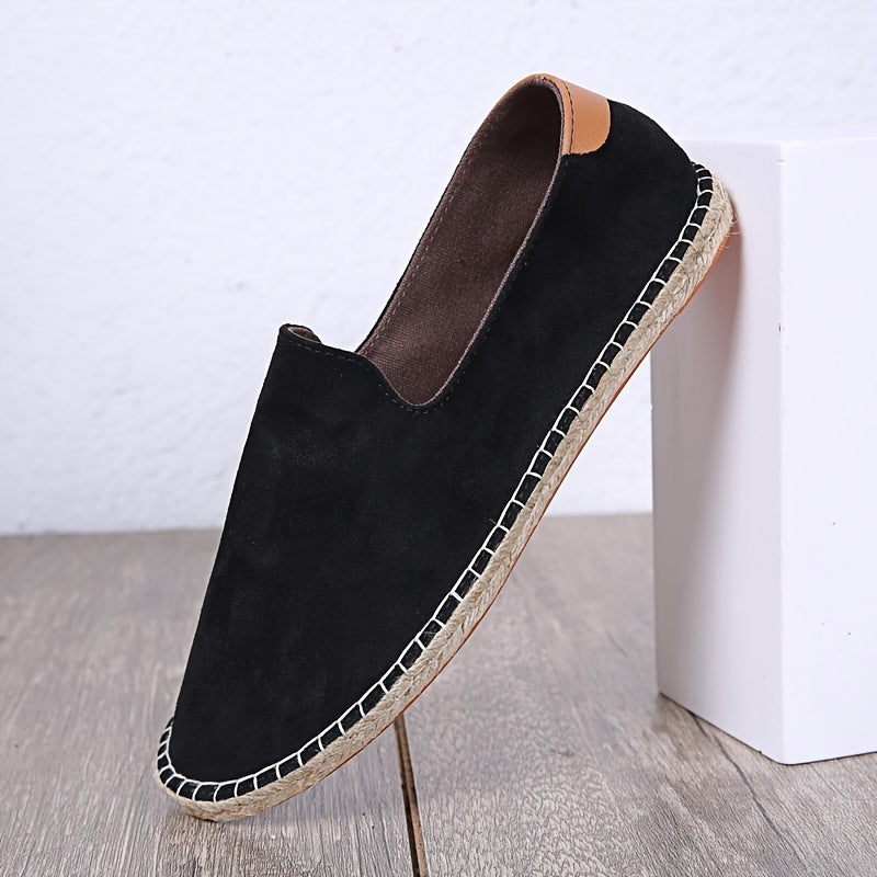 Men’s Canvas Slip On Espadrille Summer Loafers 7