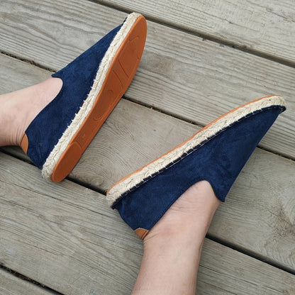 Men’s Canvas Slip On Espadrille Summer Loafers 8