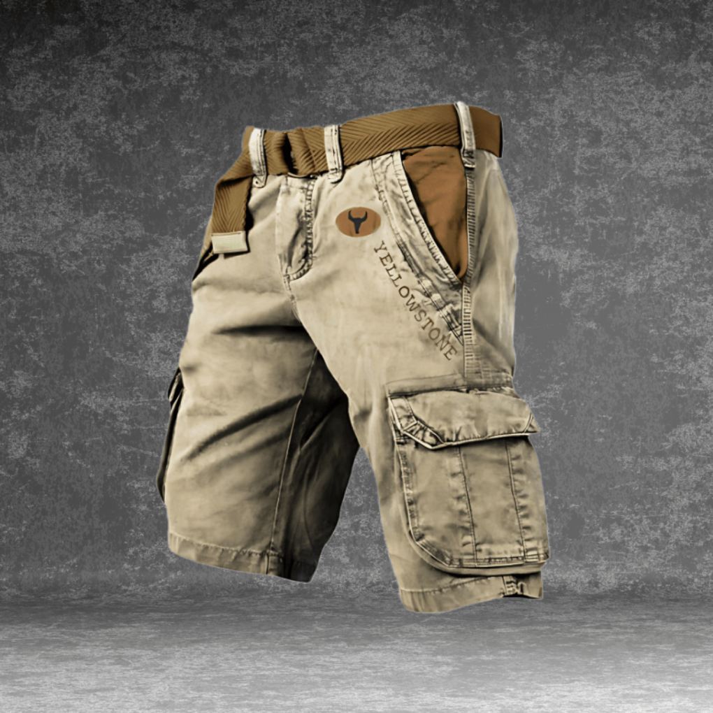 Men's Cargo Shorts | Multi-Pocket & Rugged Outdoor Casual Style