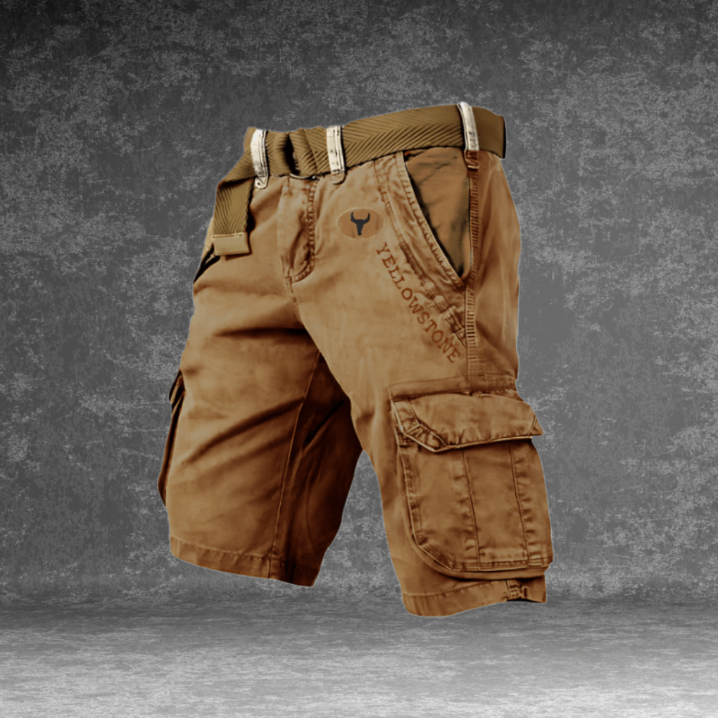 Men's Cargo Shorts | Multi-Pocket & Rugged Outdoor Casual Style