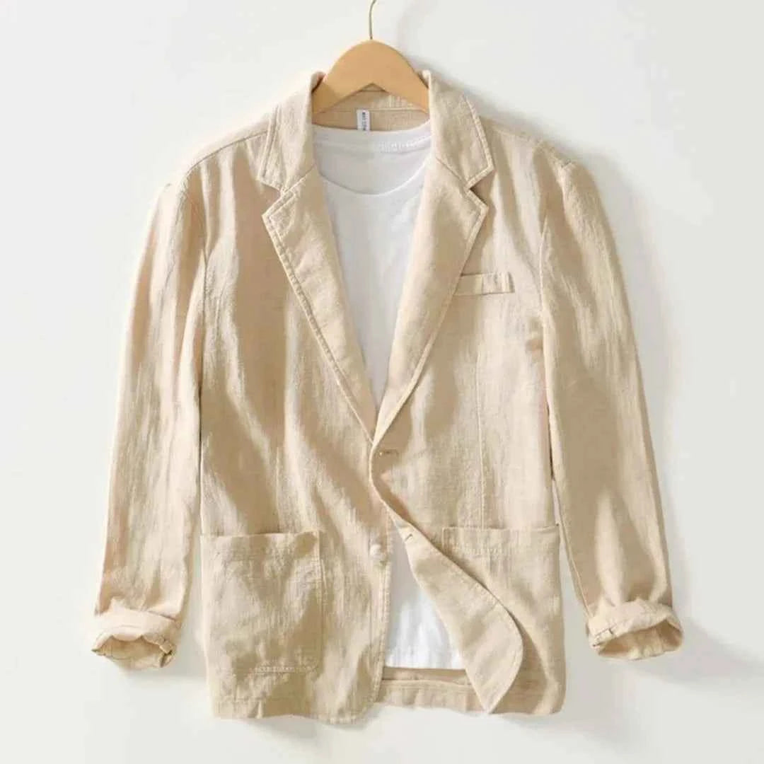 Men's Casual Linen Blazer 4