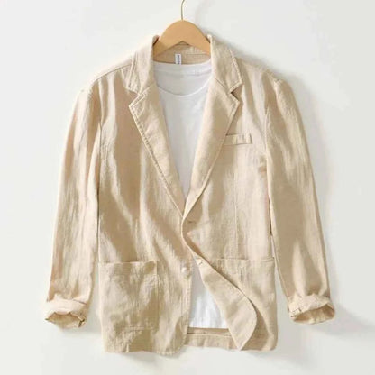 Men's Casual Linen Blazer 4