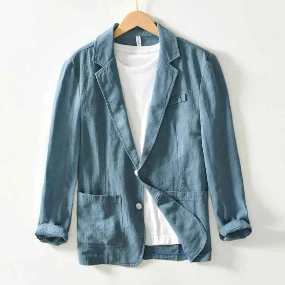 Men's Casual Linen Blazer 5