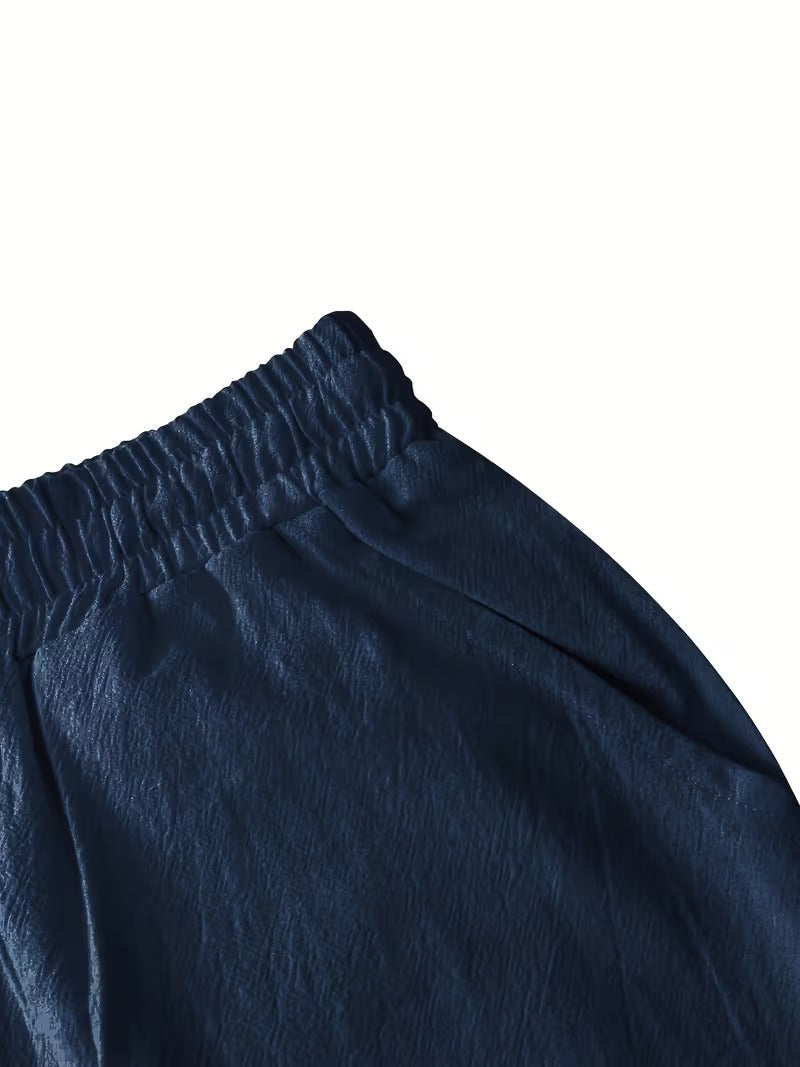 Men's Casual Summer Shorts | Lightweight Drawstring Beach Shorts for Vacation | Breathable Relaxed Fit Everyday Shorts 5