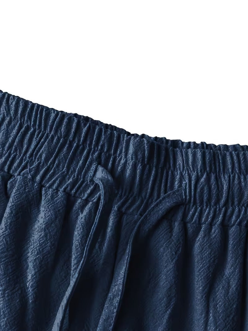 Men's Casual Summer Shorts | Lightweight Drawstring Beach Shorts for Vacation | Breathable Relaxed Fit Everyday Shorts 6