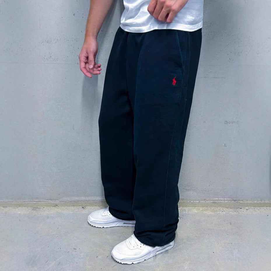 Men's Classic Wool Sweatpants with Side Pockets 0
