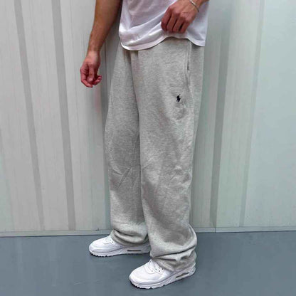 Men's Classic Wool Sweatpants with Side Pockets 2