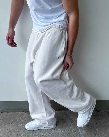 Men's Classic Wool Sweatpants with Side Pockets 3