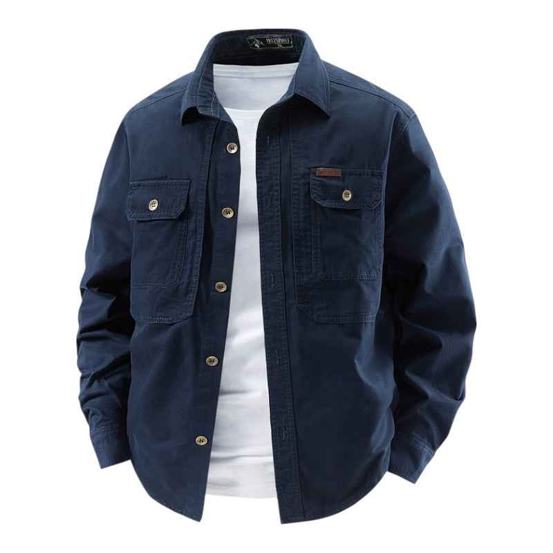 Men's Cotton Dockside Work Shirt 0
