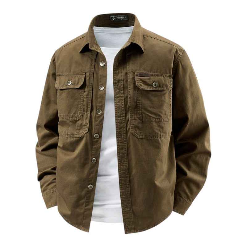 Men's Cotton Dockside Work Shirt 1