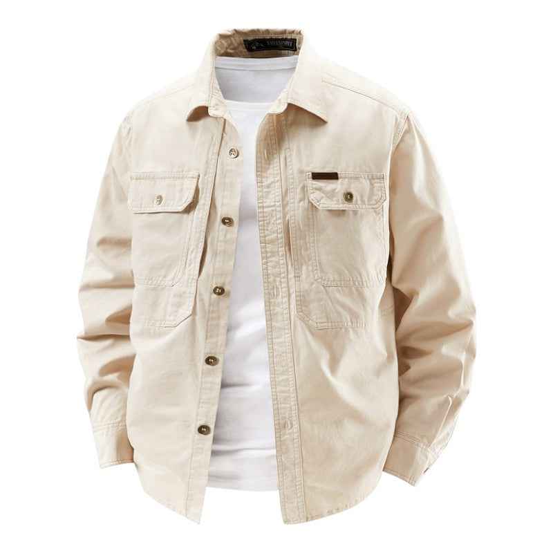 Men's Cotton Dockside Work Shirt 4
