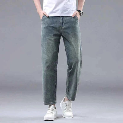 Men's Cropped Denim Jeans 1