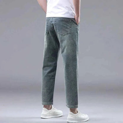 Men's Cropped Denim Jeans 6