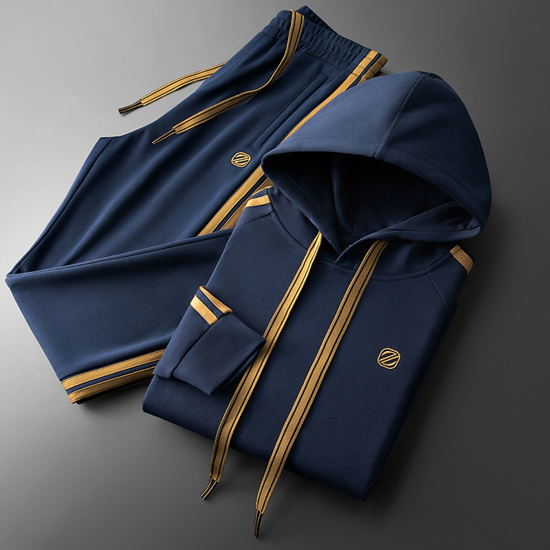 Men's Hoodie Tracksuit Set - Stylish & Comfortable Activewear 1