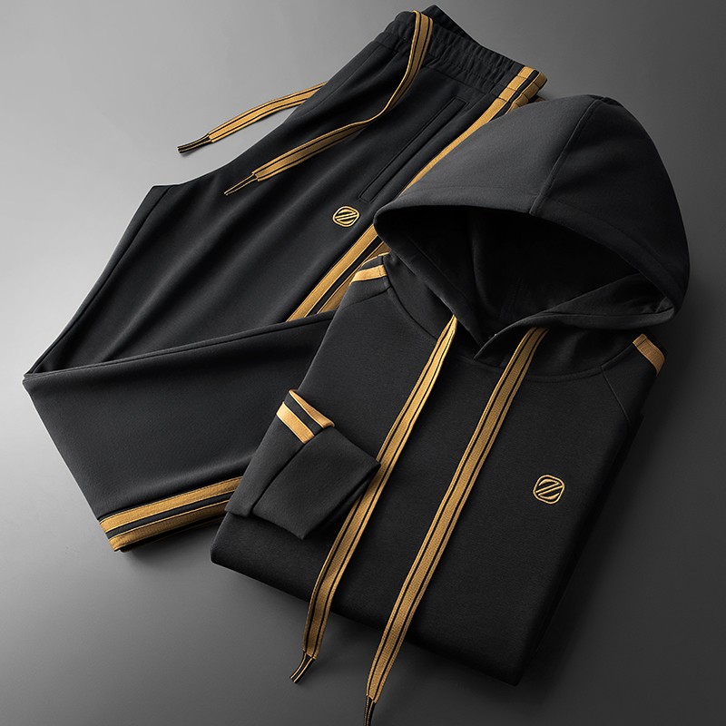 Men's Hoodie Tracksuit Set - Stylish & Comfortable Activewear 5