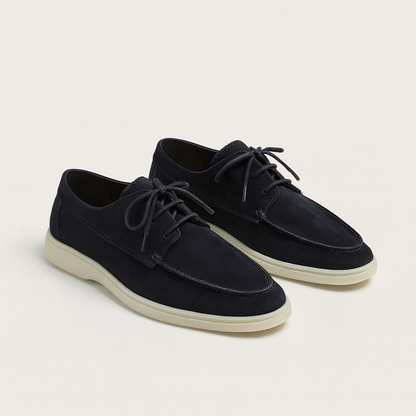 Men's Leather Moccasins - Elegant Half Boots 0