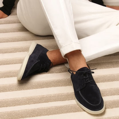 Men's Leather Moccasins - Elegant Half Boots 2