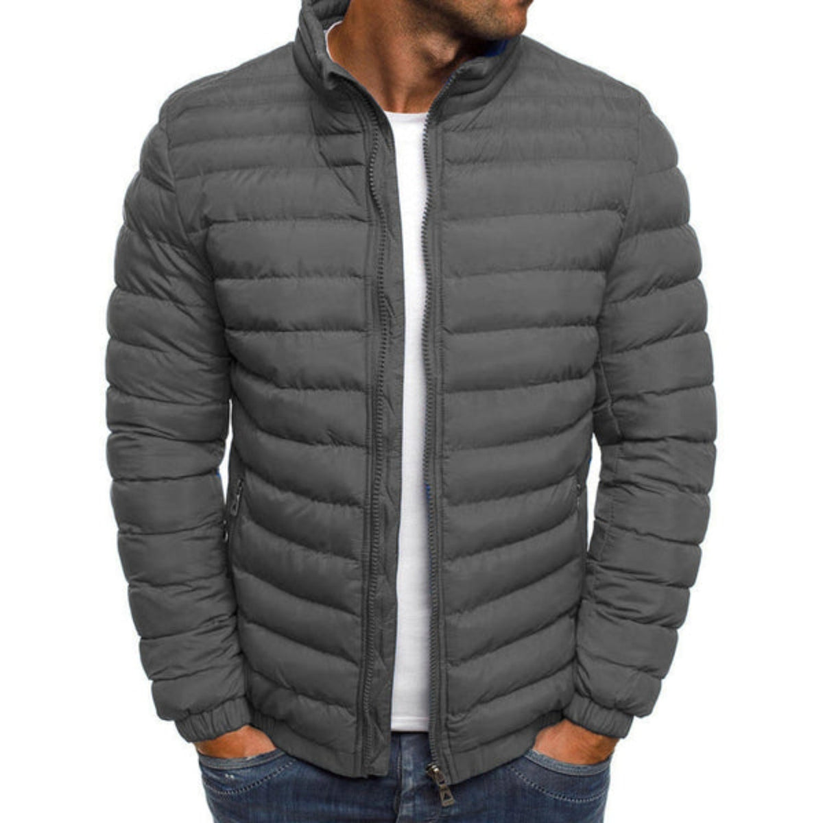 Men’s Lightweight Luxury Summer Jacket – Stylish Breathable Comfortable Modern Casual Outerwear 1