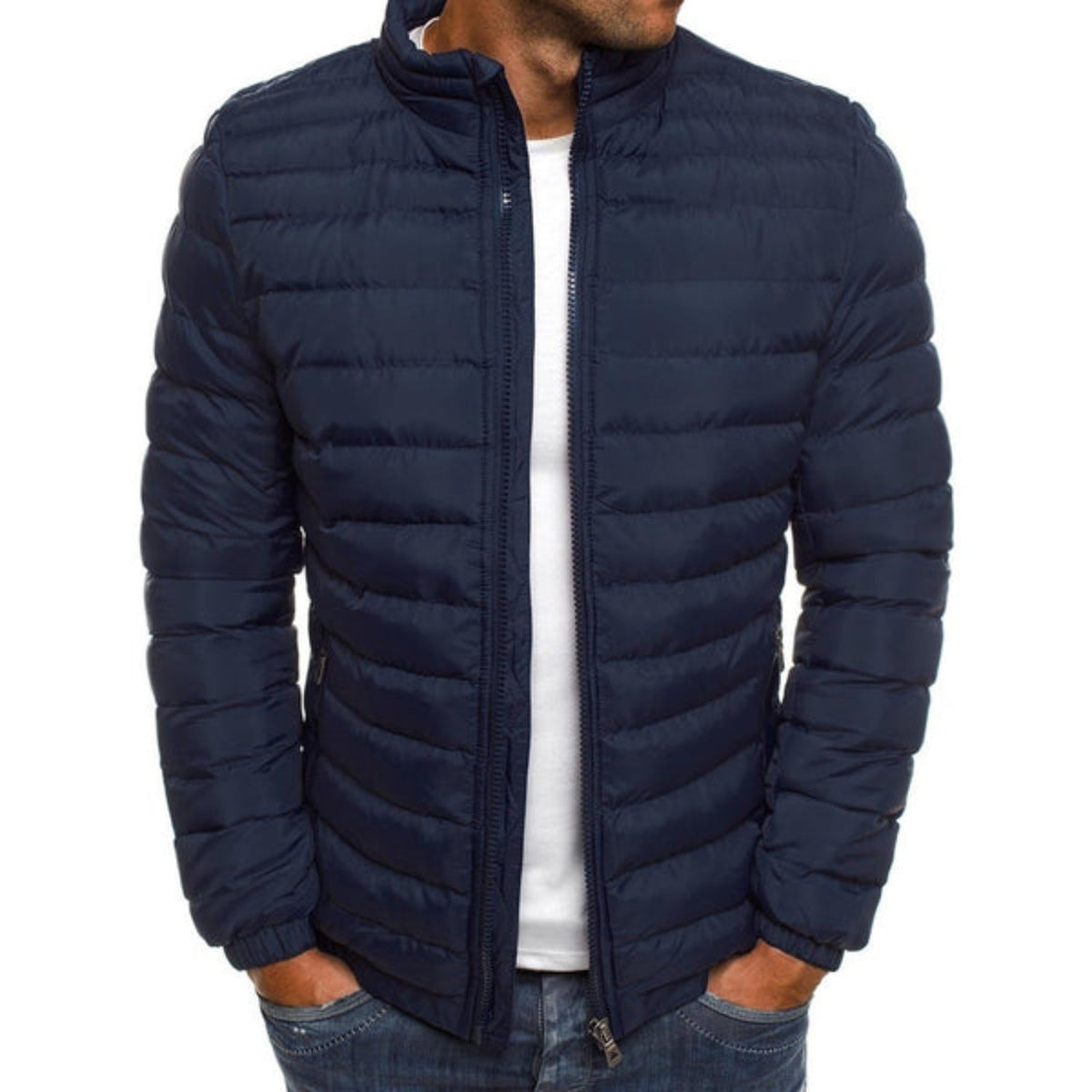 Men’s Lightweight Luxury Summer Jacket – Stylish Breathable Comfortable Modern Casual Outerwear 3