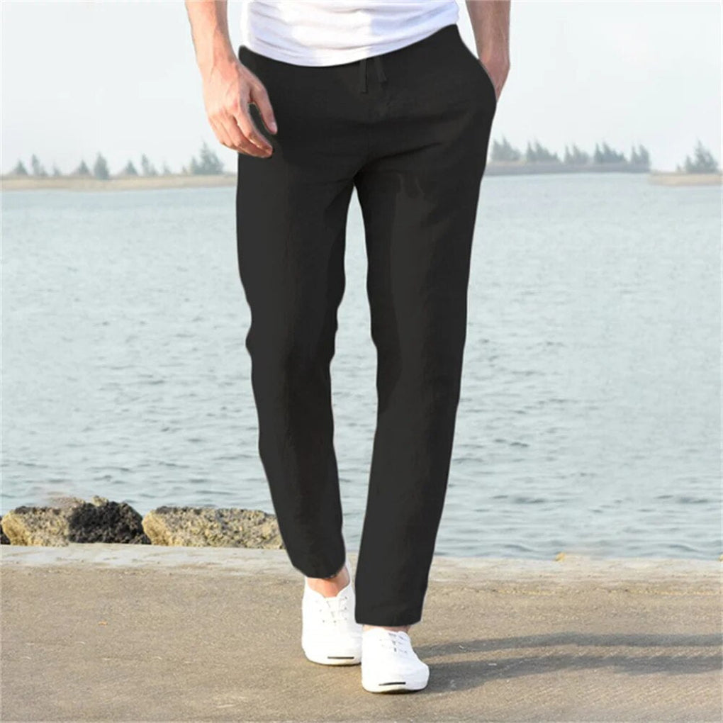 Men's Linen Trousers  Casual Style for Warm Days 2