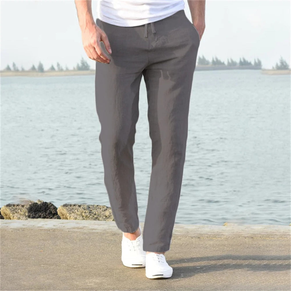 Men's Linen Trousers  Casual Style for Warm Days 4