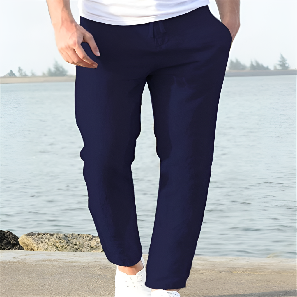 Men's Linen Trousers  Casual Style for Warm Days 5