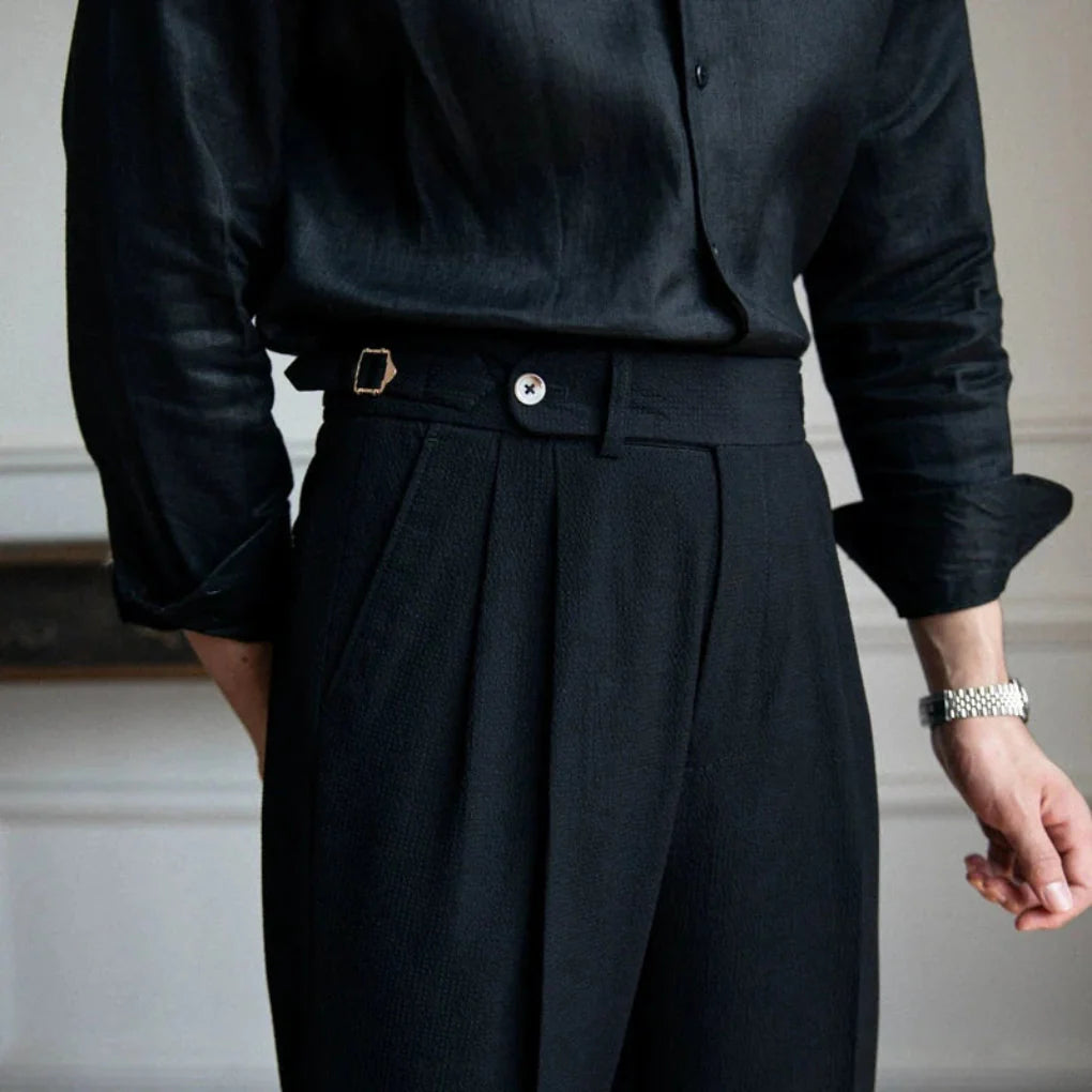 Men’s Modern Business Trousers – Clean Look with Relaxed Fit 2