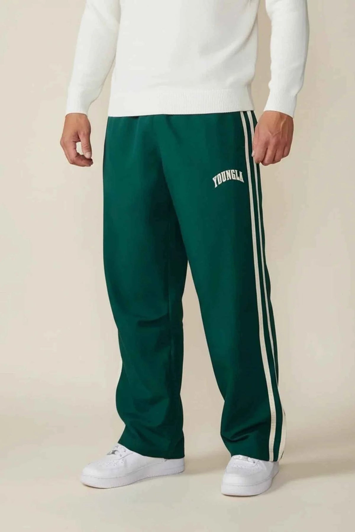 Men's Side Stripe Track Pants 1