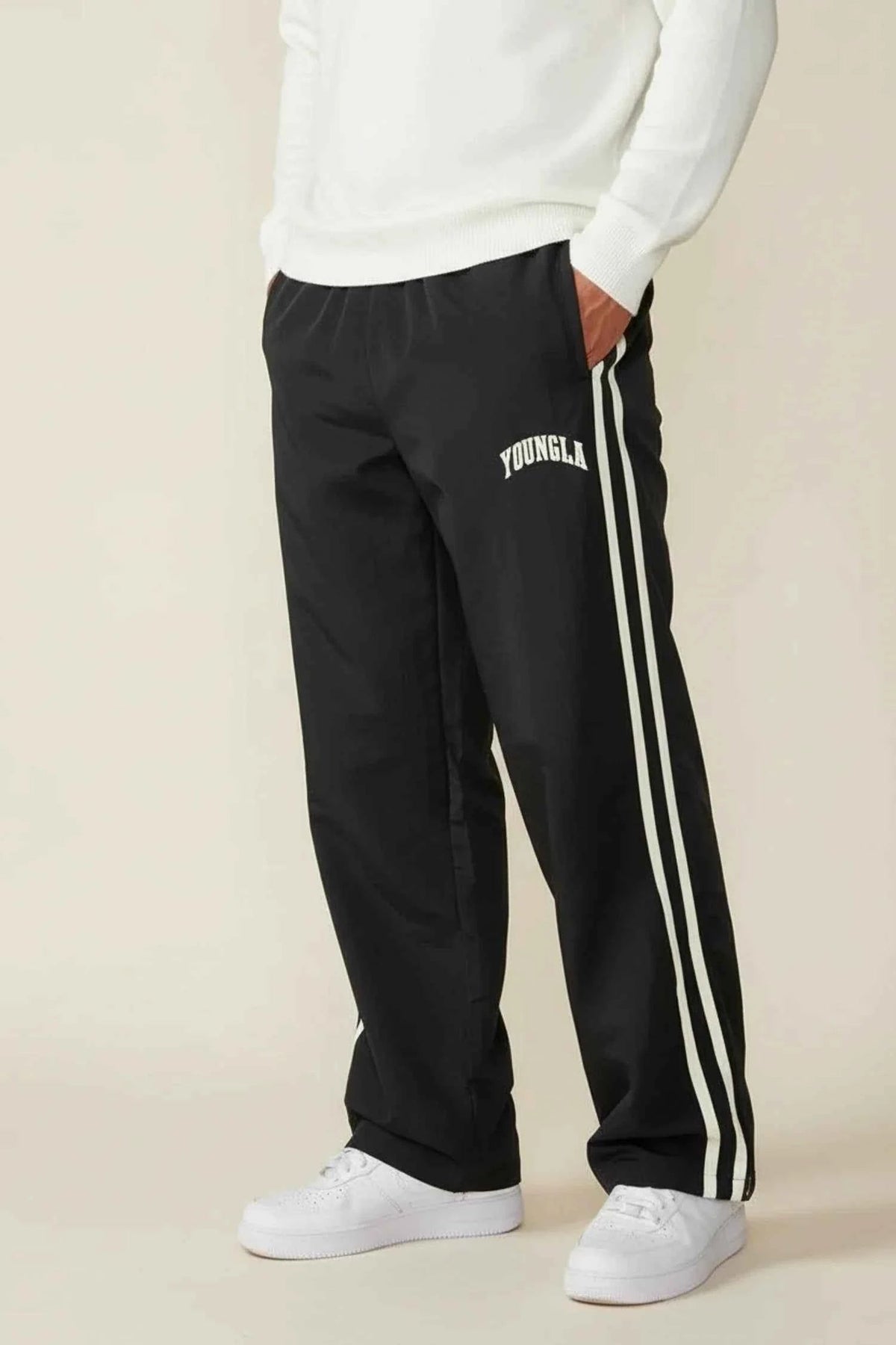 Men's Side Stripe Track Pants 2