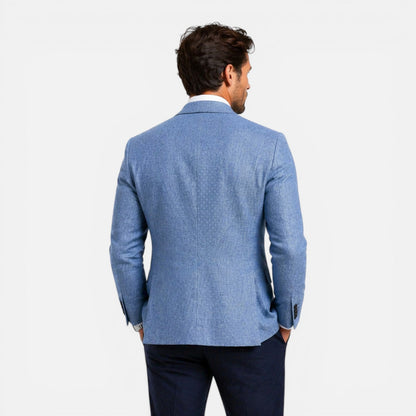 Men’s Slim Fit Linen Smart Casual Summer Blazer 3