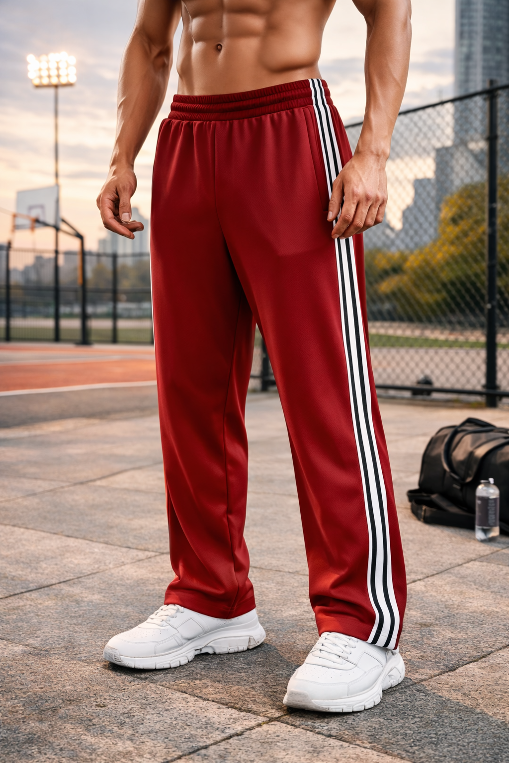 Men’s Sports Trousers with Drawstring – Lightweight, Breathable & Ideal for Training and Everyday Wear 4