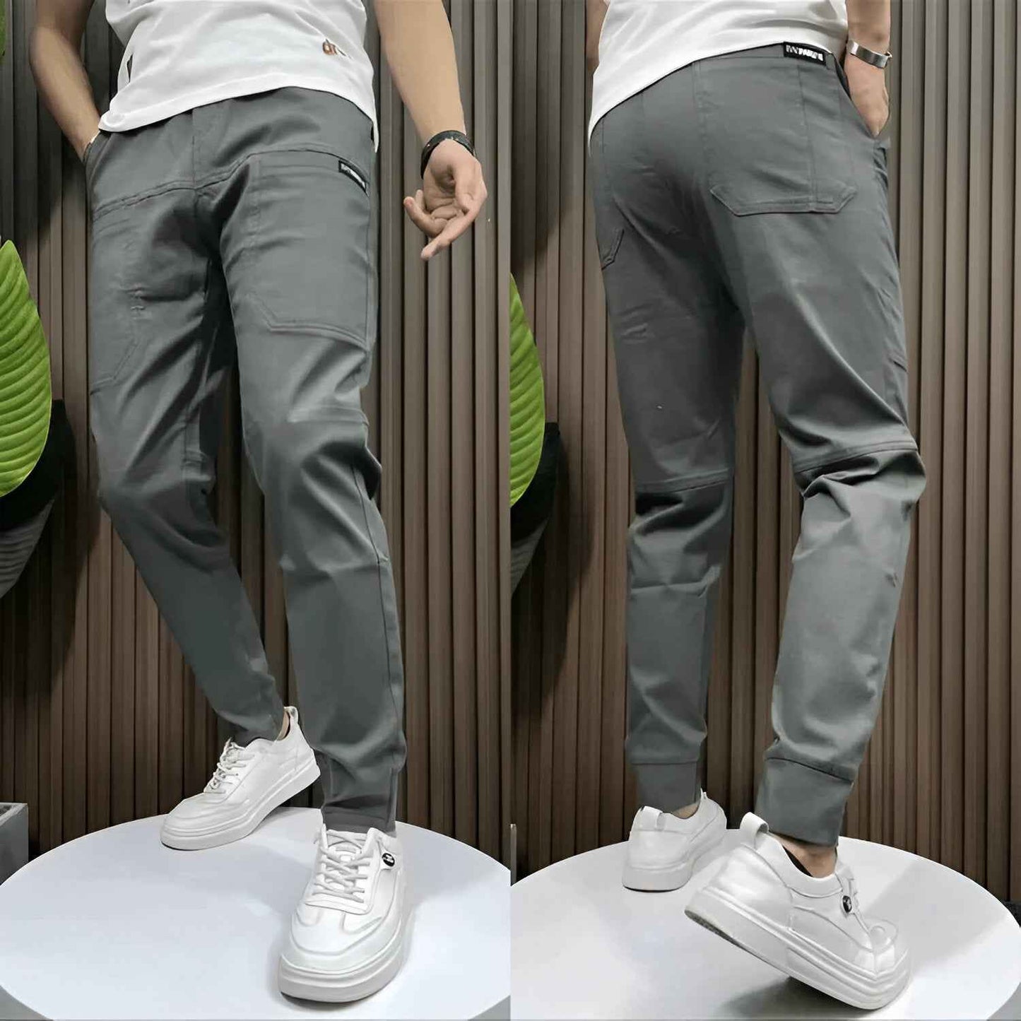 Men’s Stretch Cargo Pants – Comfortable Versatile Fit 2