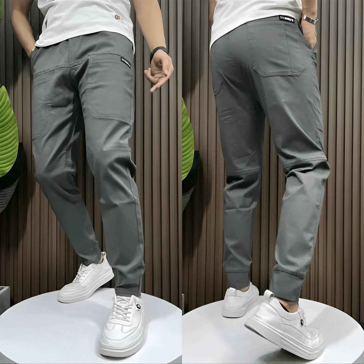 Men’s Stretch Cargo Pants – Comfortable Versatile Fit 2