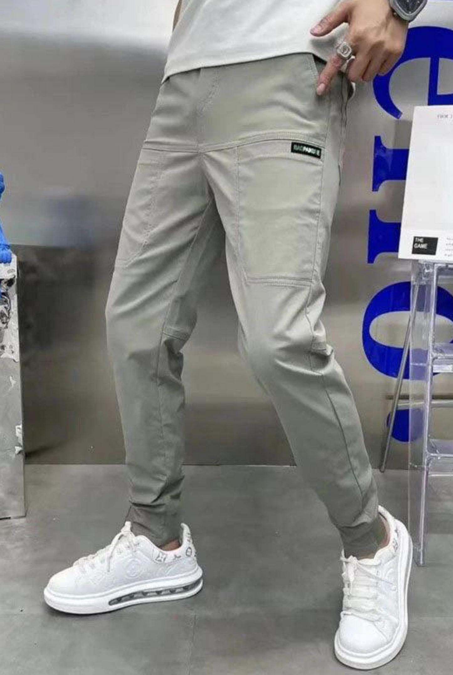 Men’s Stretch Cargo Pants – Comfortable Versatile Fit 4