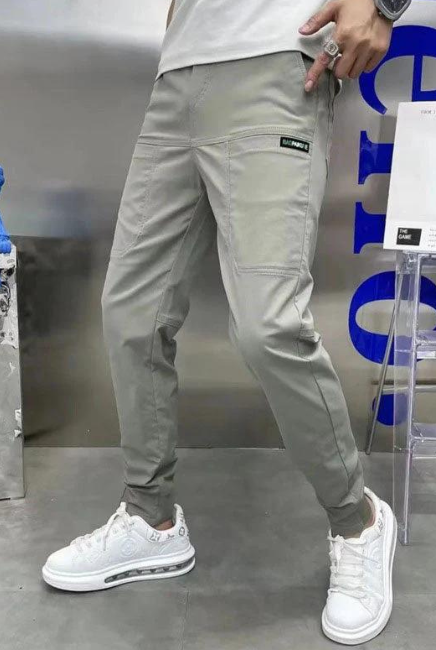 Men’s Stretch Cargo Pants – Comfortable Versatile Fit 4